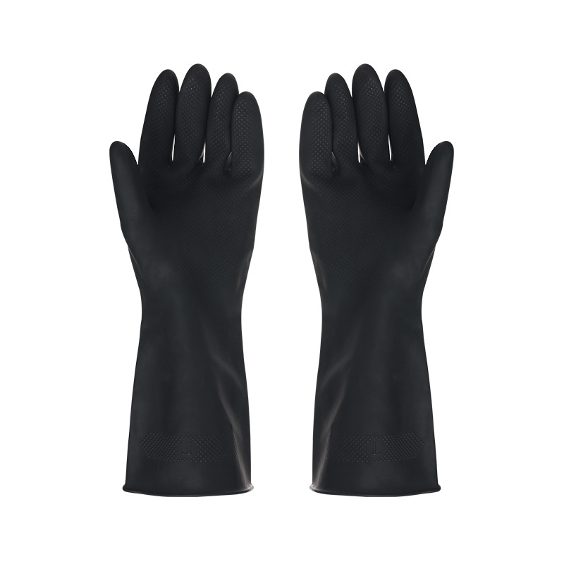 Commercial Kitchen Gloves - 1 Pair Black Gloves Home Washing