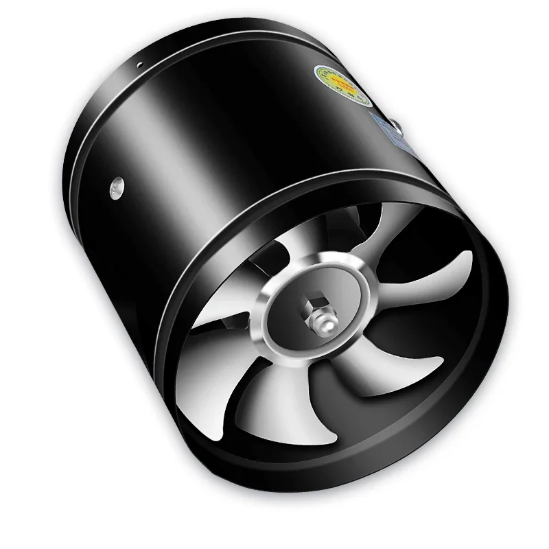 Commercial Kitchen Exhaust Fan - 10/12inch Duct Fan Air Ventilator Metal