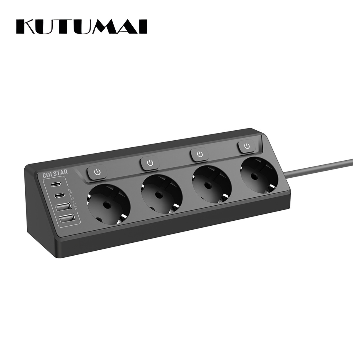 Commercial Kitchen In Residential Home - Power Strip Multi Plug 4 Socket