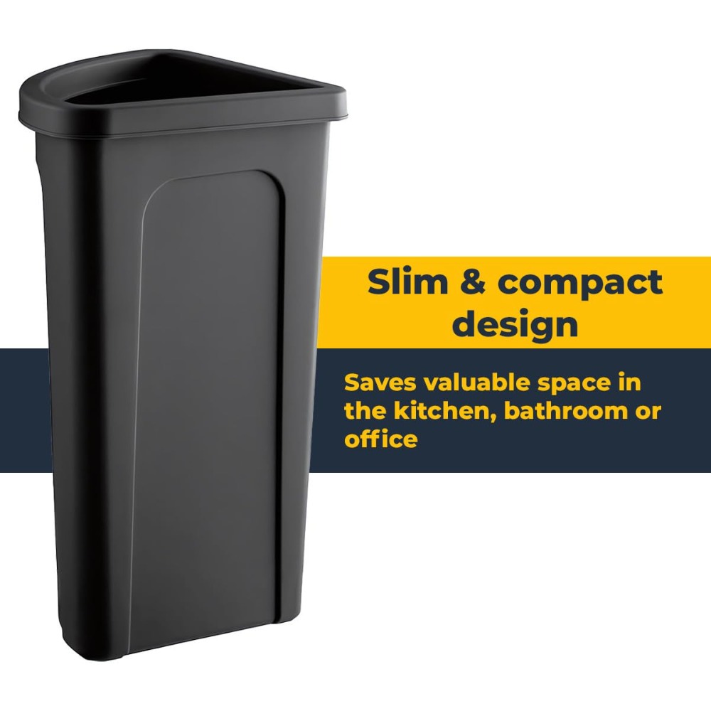 Large 21 Gallon Corner Kitchen - огляд і ціна Commercial Kitchen Garbage Can
