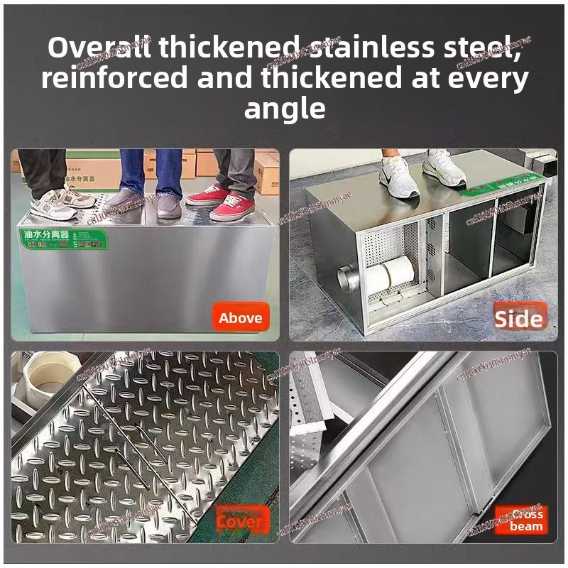 Buried Stainless Steel Grease  - огляд і ціна Commercial Kitchen Grease Trap
