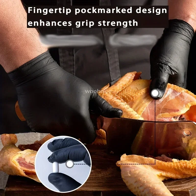 Disposable Nitrile Waterproof  - огляд і ціна Commercial Kitchen Gloves