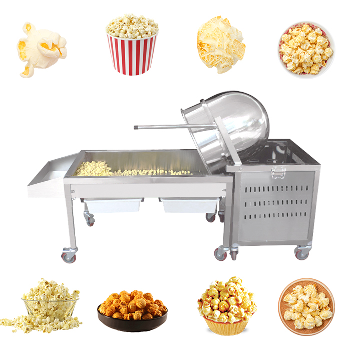 Commercial Fully Automatic Pop - огляд і ціна Commercial Popcorn Machine
