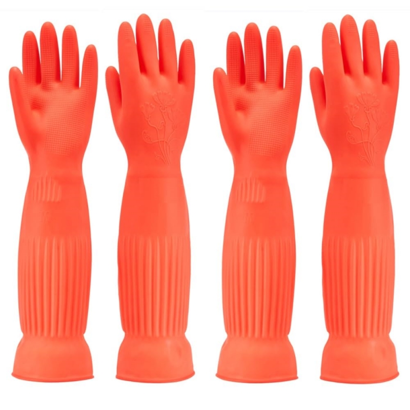 1Pair Lengthen Dishwashing Cle - огляд і ціна Commercial Kitchen Gloves