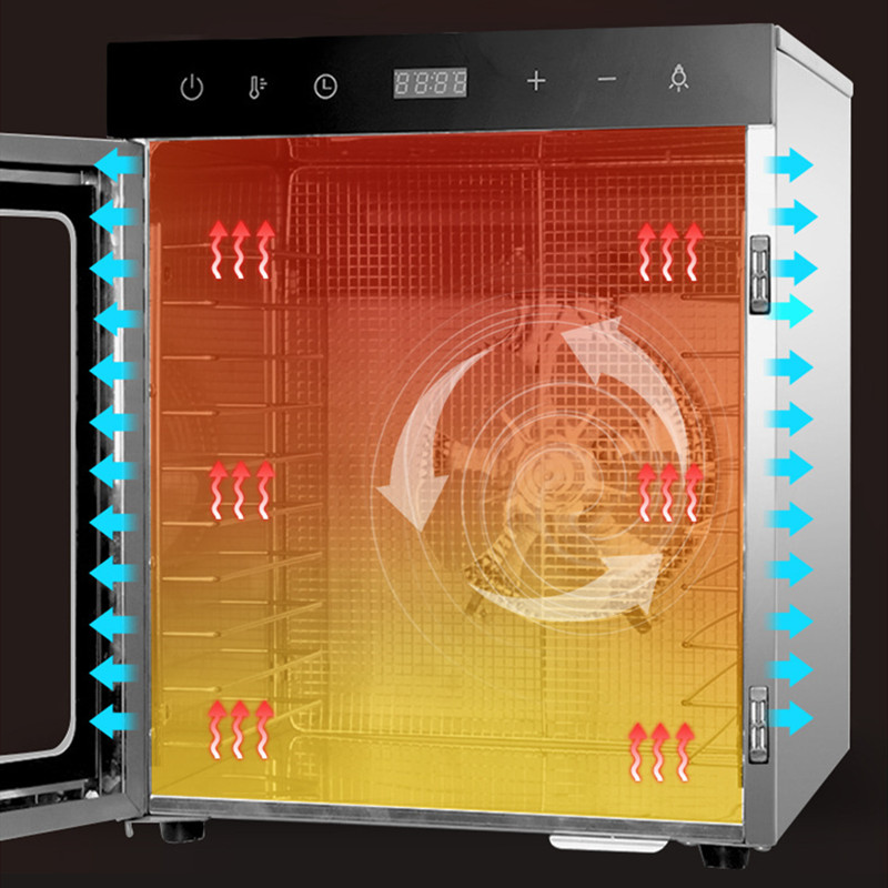 10 layer Food Dehydration Drie - огляд і ціна Commercial Food Dehydrator