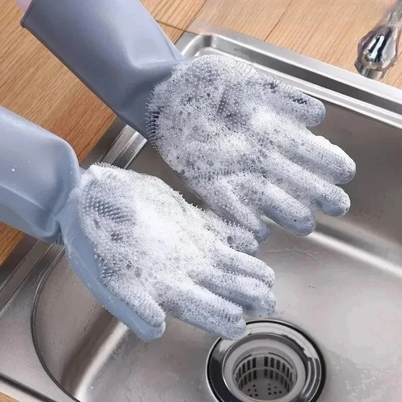 Multifunctional Magic Silicone - огляд і ціна Commercial Kitchen Gloves