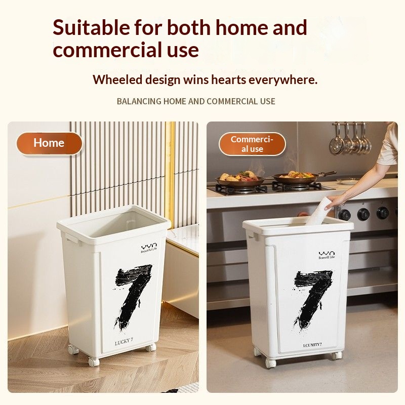 Large Capacity Wheeled Trash K - огляд і ціна Commercial Kitchen Garbage Can