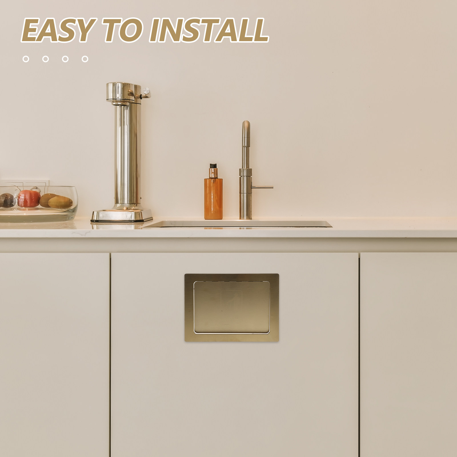 Embedded Stainless Steel Garba - огляд і ціна Commercial Kitchen Garbage Can