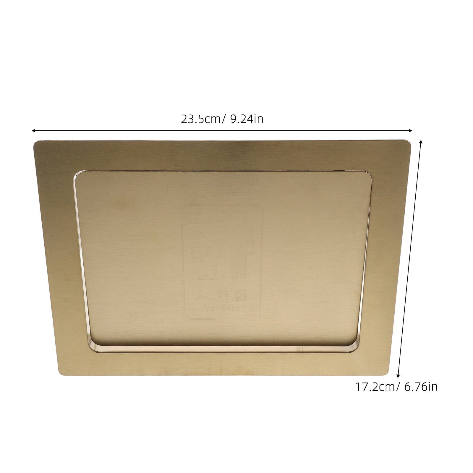 Embedded Stainless Steel Garba - огляд і ціна Commercial Kitchen Garbage Can