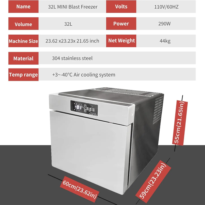 Seafood Fast Freezer As Low As - огляд і ціна Commercial Chest Freezer