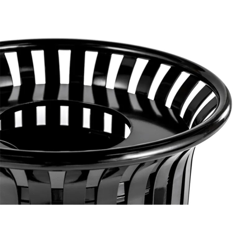 Garbage Outdoor Metal Scrap Bl - огляд і ціна Commercial Kitchen Garbage Can