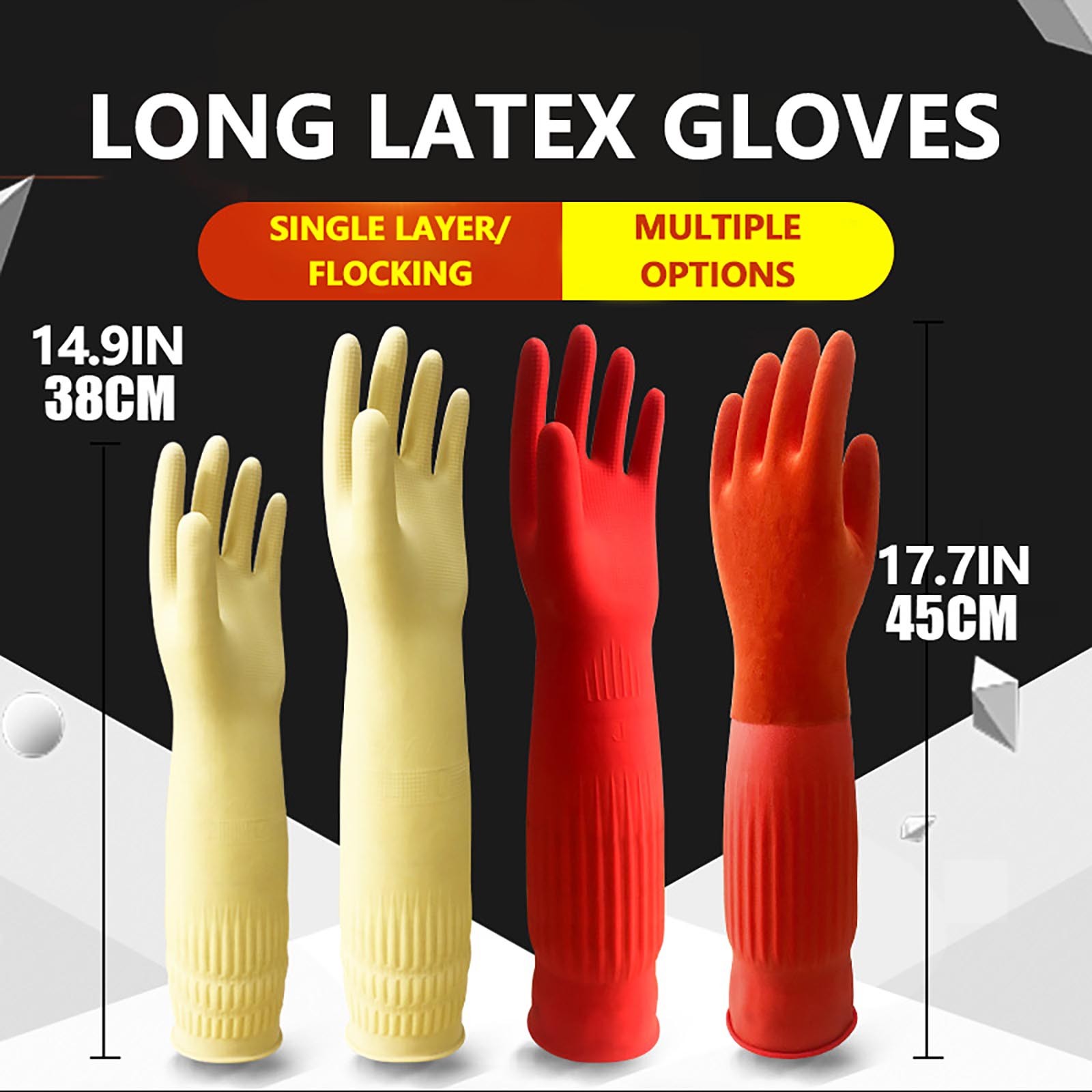 1pair Flexible Comfortable Rub - огляд і ціна Commercial Kitchen Gloves