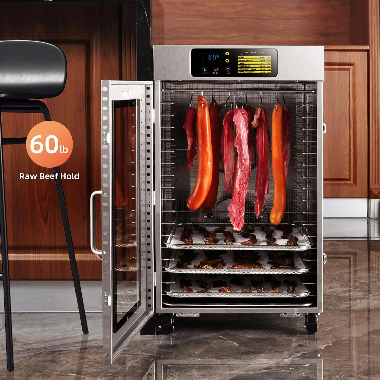 Commercial Food Dehydrator 18  - огляд і ціна Commercial Food Dehydrator