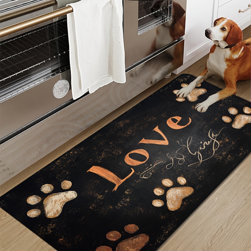 Cat Dog Paw Print Pattern Kitc - огляд і ціна Commercial Kitchen Design