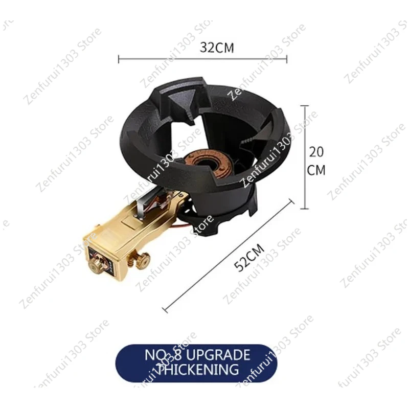 Commercial Fierce Fire Gas Sto - огляд і ціна Commercial Kitchen Gas Stove