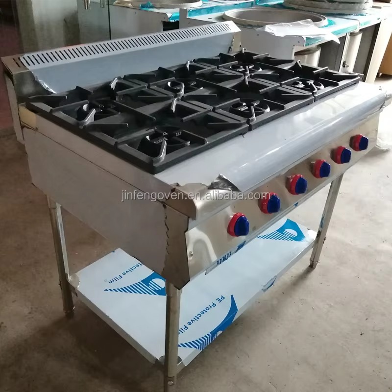 Commercial Kitchen Equipment P - огляд і ціна Commercial Kitchen Gas Stove
