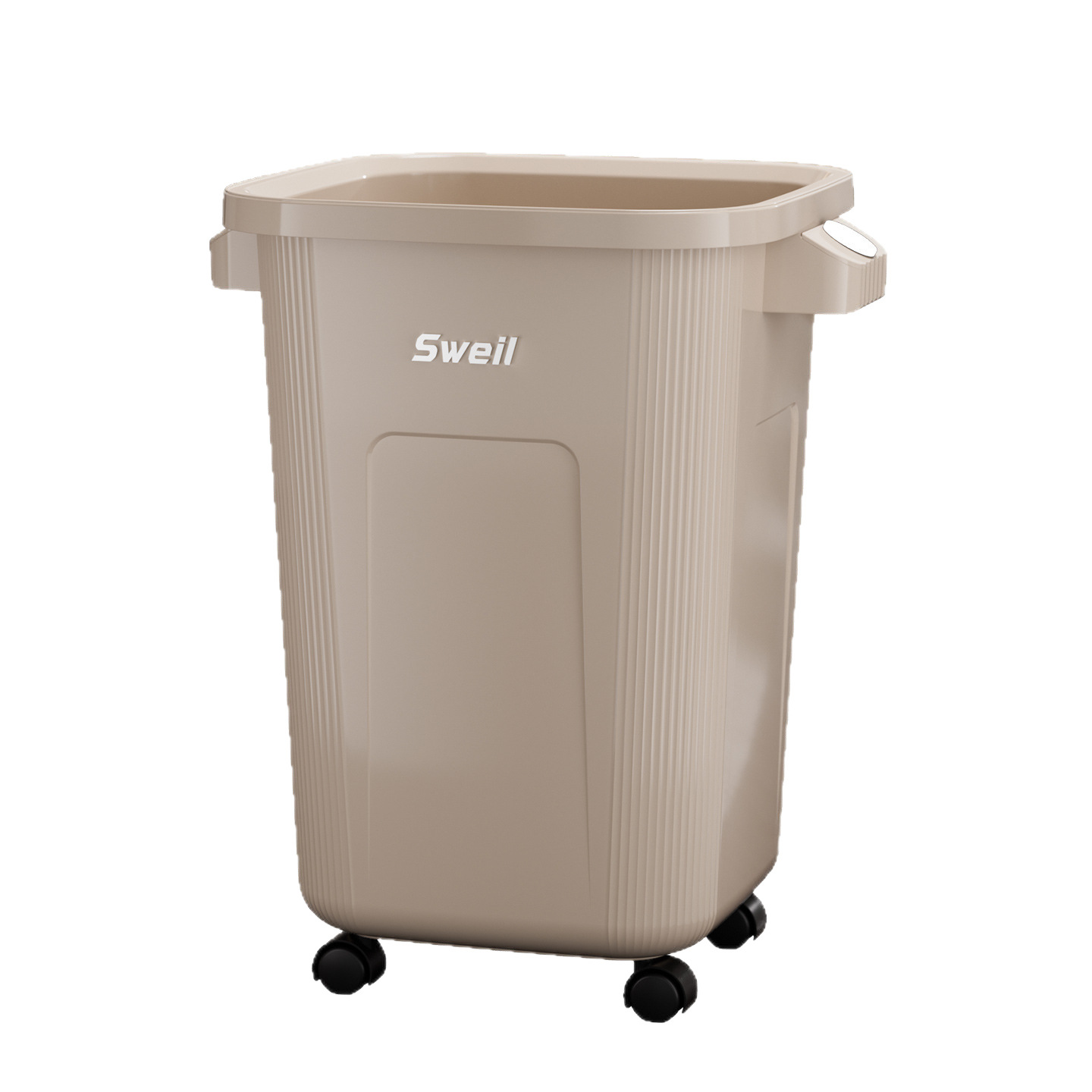 Large Rolling Garbage Can with - огляд і ціна Commercial Kitchen Garbage Can