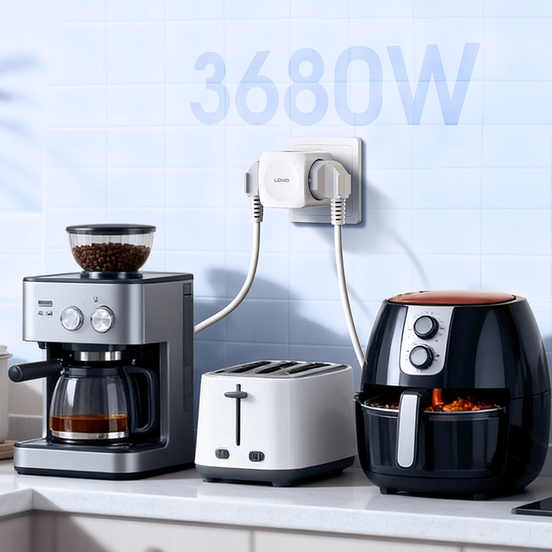 LDNIO 4 EU Outlet Power Cube,  - огляд і ціна Commercial Kitchen In Residential Home