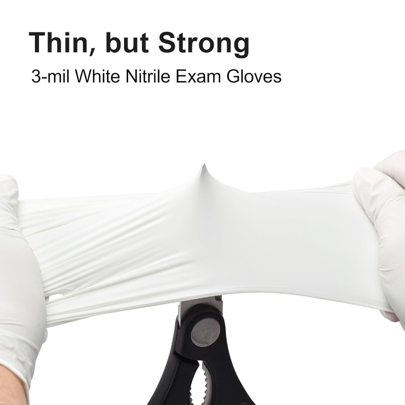 10-100PCS White Disposable Nit - огляд і ціна Commercial Kitchen Gloves