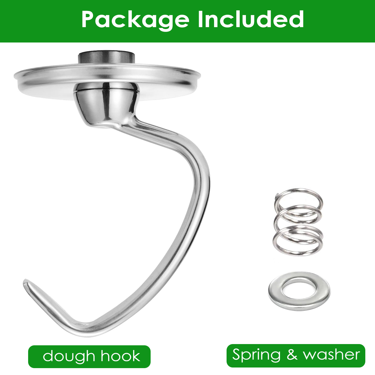 Stainless Steel Dough Hook Wit - огляд і ціна Commercial Kitchen Units