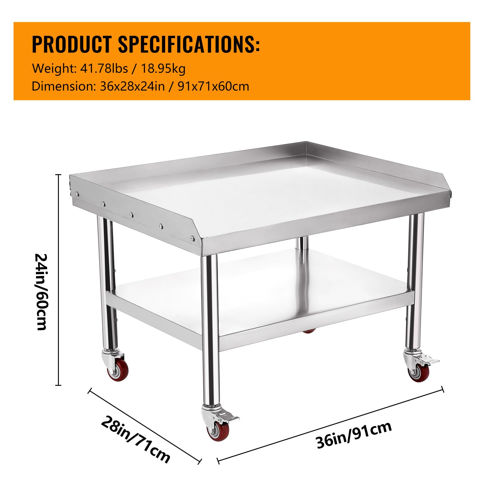Stainless Steel Equipment Gril - огляд і ціна Commercial Kitchen Worktops