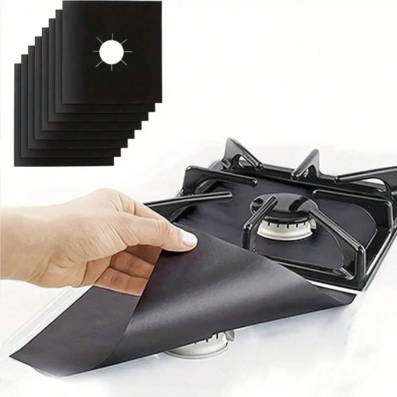 2/4/6/8 Pcs Gas Stove Protecto - огляд і ціна Commercial Kitchen Gas Stove