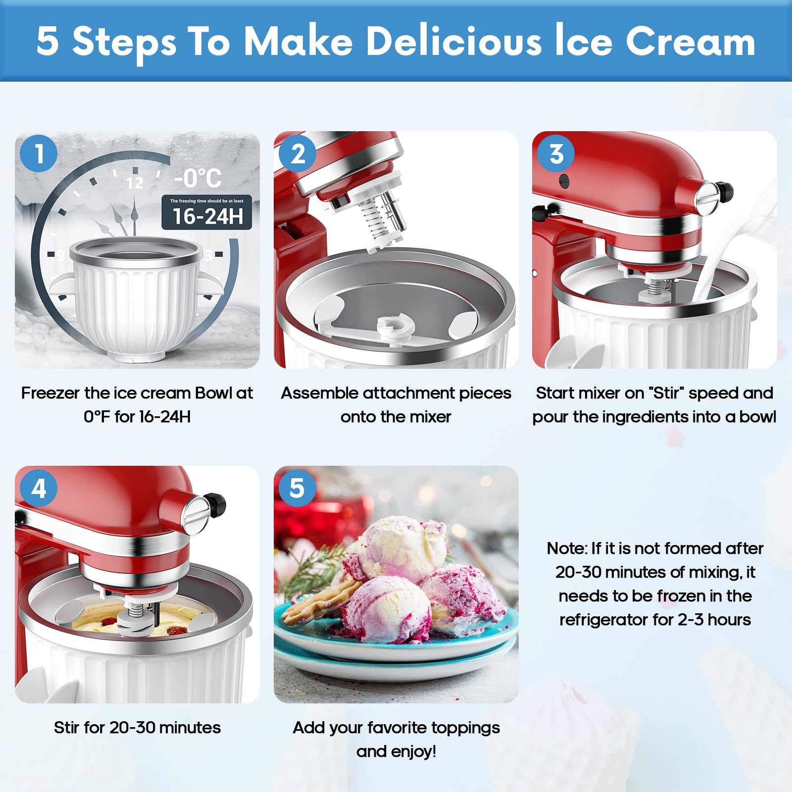 2 Quart Ice Cream Maker Attach - огляд і ціна Commercial Kitchen Units