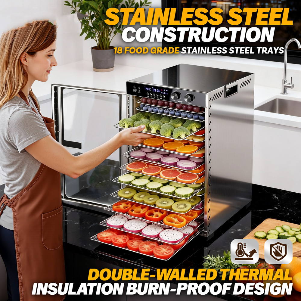 48H Timer Food Dehydrator Mach - огляд і ціна Commercial Food Dehydrator