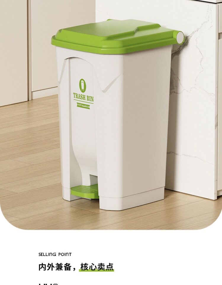 Large Outdoor Step Trash Can,  - огляд і ціна Commercial Kitchen Garbage Can