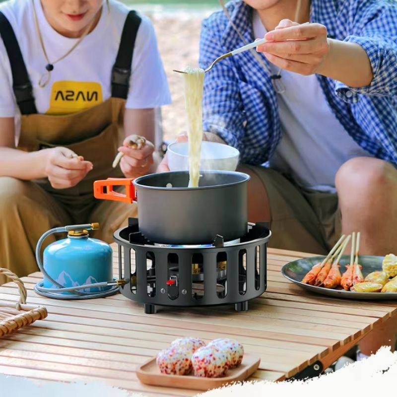 High-Power 7-Core 21000W Porta - огляд і ціна Commercial Kitchen Gas Stove