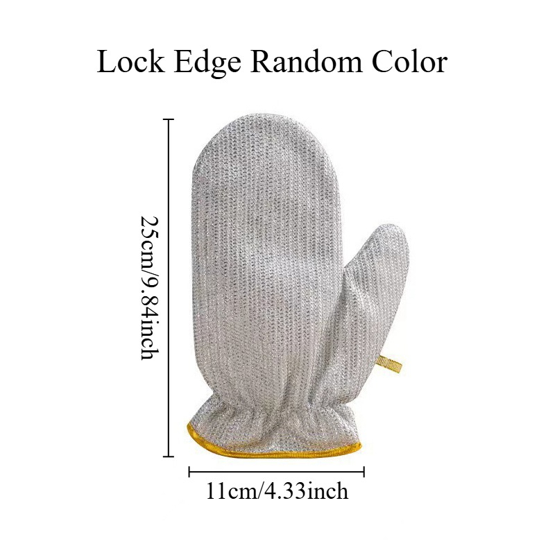 1/2PCS Silver Gloves Housework - огляд і ціна Commercial Kitchen Gloves