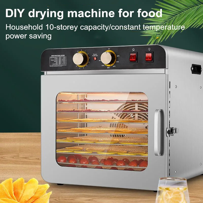 10 Layer Stainless Steel Food  - огляд і ціна Commercial Food Dehydrator