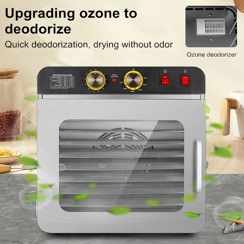 10 Layer Stainless Steel Food  - огляд і ціна Commercial Food Dehydrator