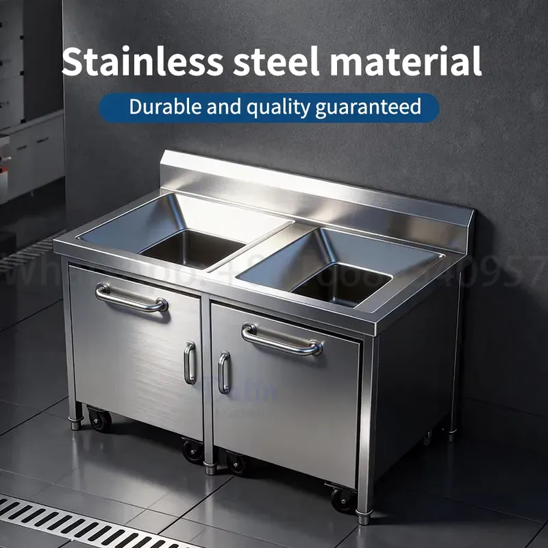 Commercial Stainless Steel 304 - огляд і ціна Commercial Kitchen Garbage Can