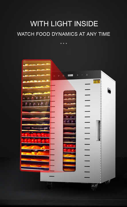 o*-20 Trays Stainless Steel Co - огляд і ціна Commercial Food Dehydrator