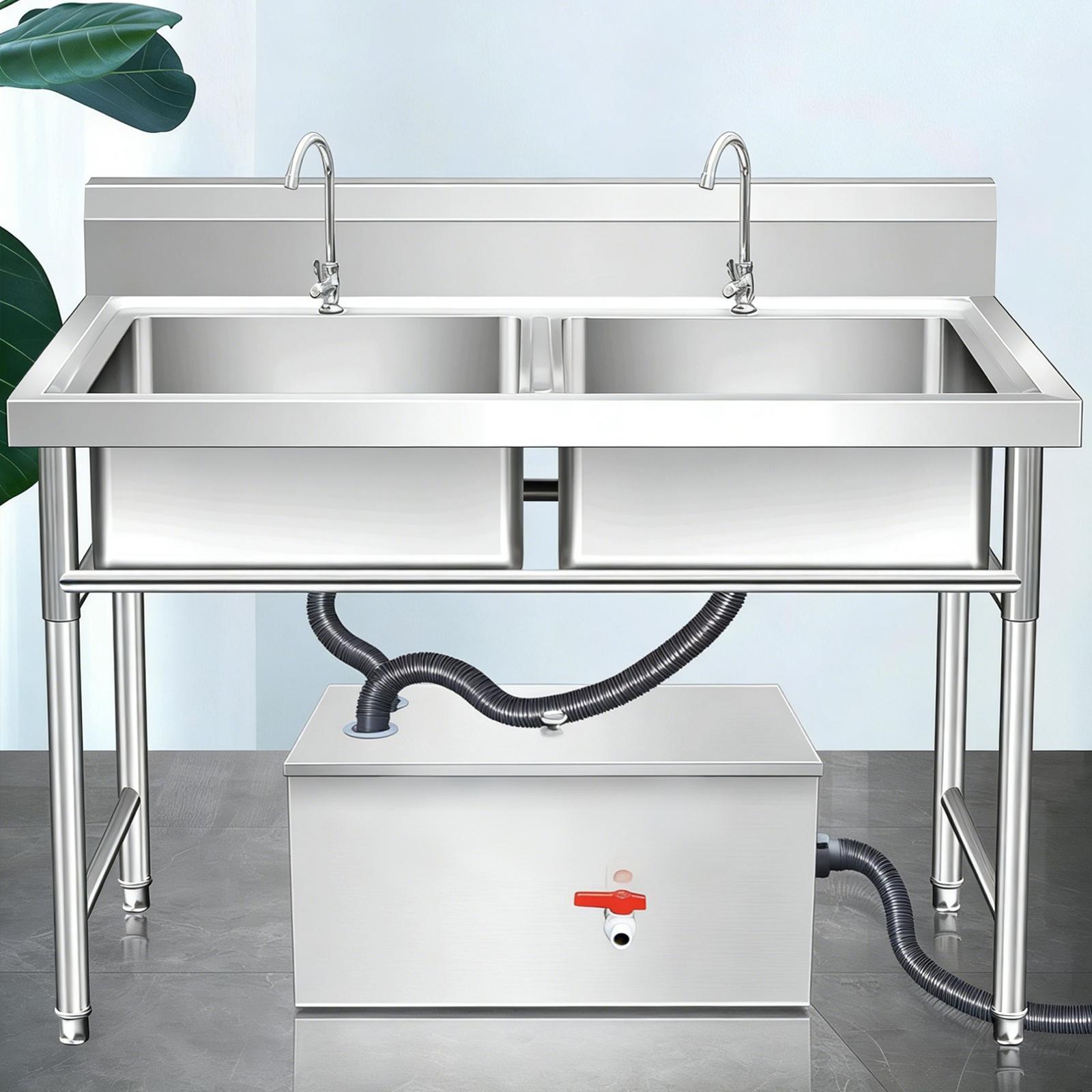 Stainless Steel Grease Trap In - огляд і ціна Commercial Kitchen Grease Trap