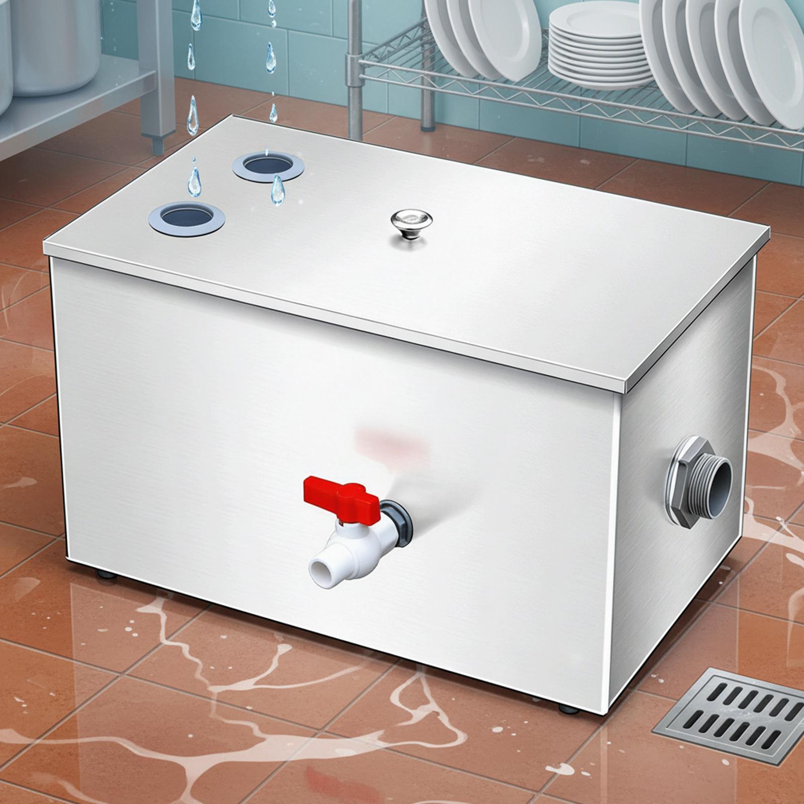 Stainless Steel Grease Trap In - огляд і ціна Commercial Kitchen Grease Trap