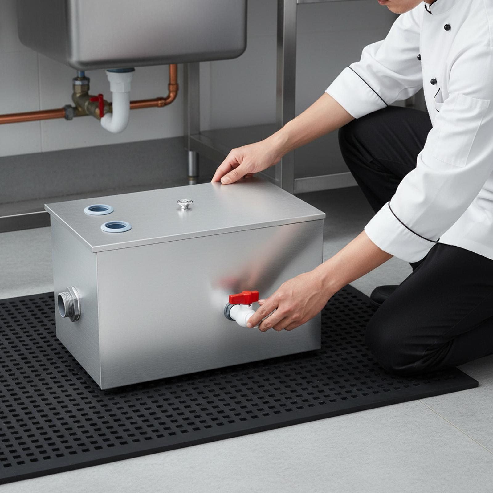 Easy Clean Grease Trap Interce - огляд і ціна Commercial Kitchen Grease Trap