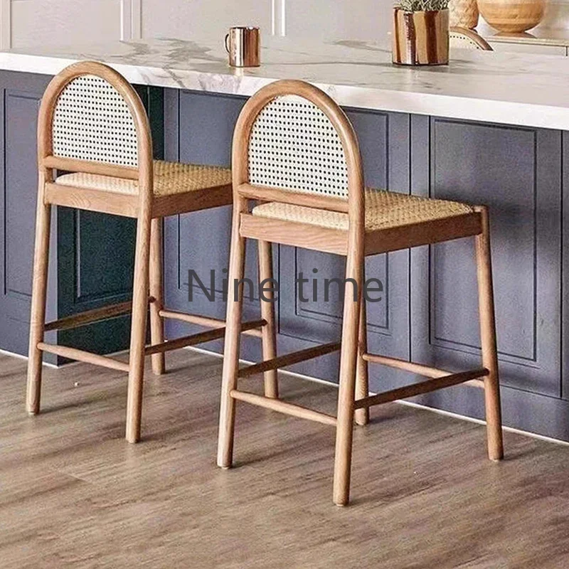 Solid Wood Rattan Kitchen Bar  - огляд і ціна Commercial Kitchen Design